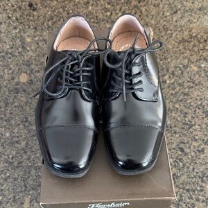 Florsheim Boys Classic Black Oxfords